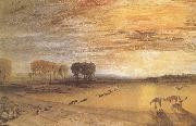 Petworth Park,with Lord Egremont and his dogs J.M.W. Turner